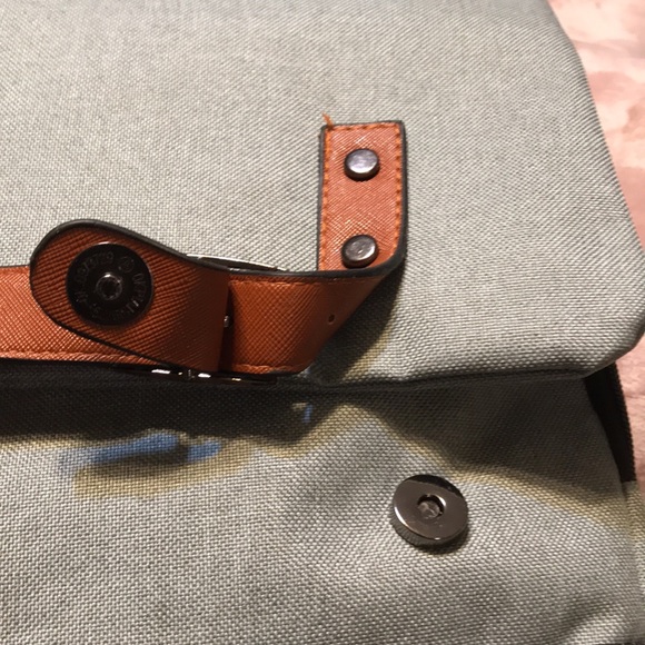 Feskin Trends Vintage Type Laptop Backpack w/USB Charging Port/Lowest Price - Picture 12 of 12